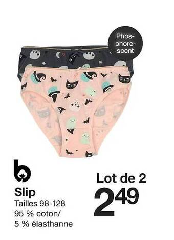 Zeeman Slip offre