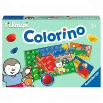 Avenue des jeux Jeu de couleurs : colorino : t'choupi - ravensburger offre