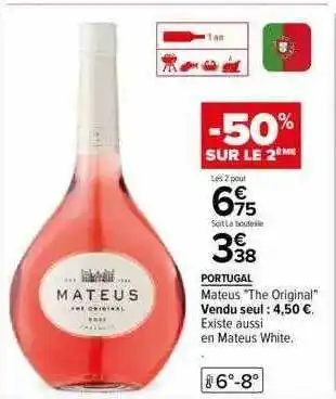 Carrefour Portugal mateus offre