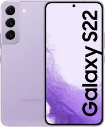 Boulanger Smartphone samsung galaxy s22 lavande 128go 5g offre
