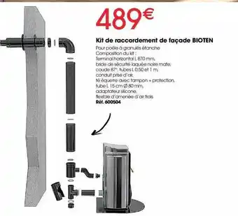 Brico Pro Kit de raccordement de façade bioten offre
