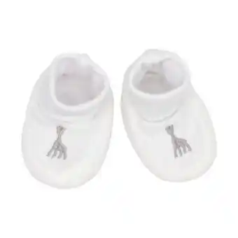 Les bébés de Sabine Chaussons bébé sophie la girafe 1 mois blanc offre