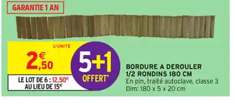 Intermarché Bordure à derouler offre