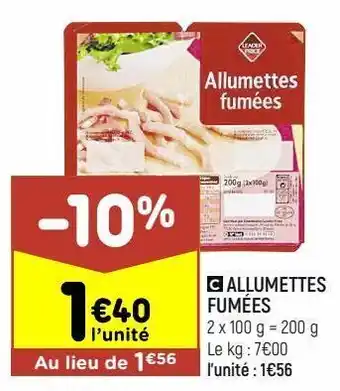 Allumettes fumées