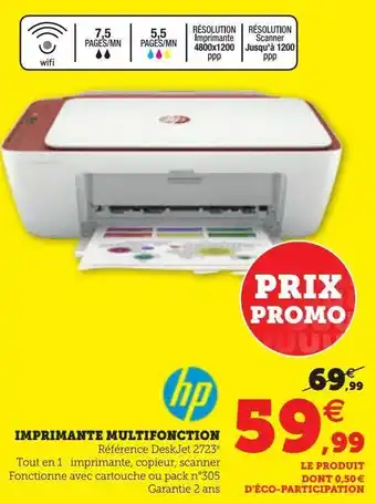 Hyper U Imprimante multifonction offre