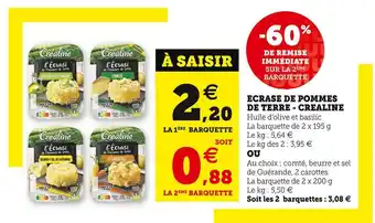 U Express Ecrase de pommes de terre - crealine offre