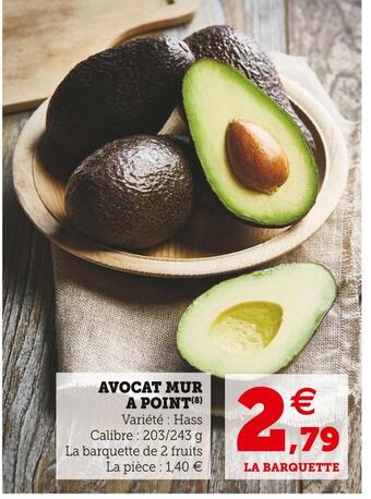 U Express Avocat mur a point offre