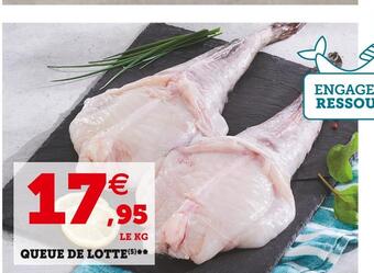 Super U Queue de lotte offre