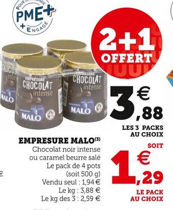 Super U Malo empresure offre