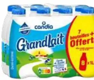 Super U Lait uht demi-ecreme de fermes selectionnees grandlait offre