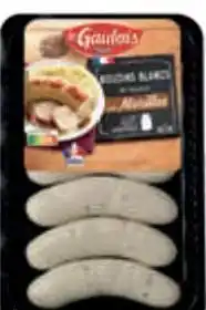 Super U Boudin blanc de volaille le gaulois offre