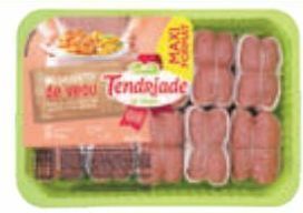 Super U Paupiette de veau tendriade offre