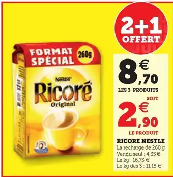 Hyper U Ricore nestle offre