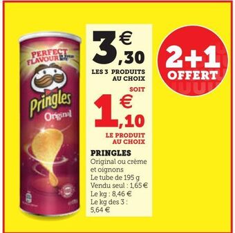 Hyper U Pringles offre