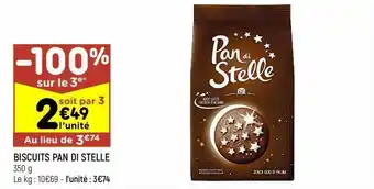 Leader Price Biscuits pan di stelle offre