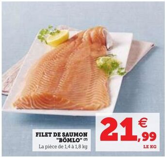 Hyper U Filet de saumon "bomlo" offre