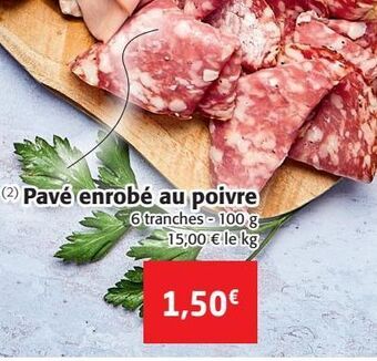 Colruyt Pavé enrobé au poivre offre