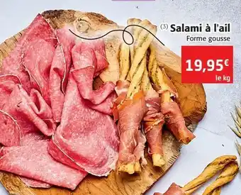 Colruyt Salami à l'ail offre