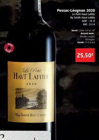 Colruyt Pessac-léognan 2020 offre