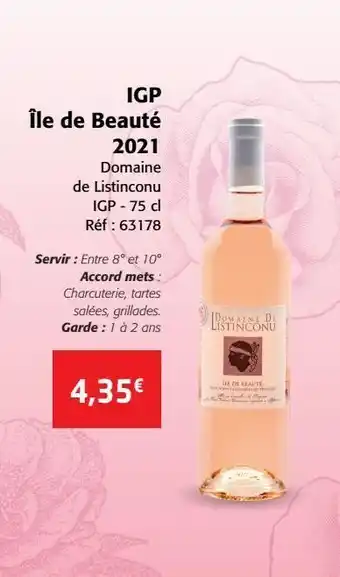Colruyt Igp ile de beauté 2021 offre