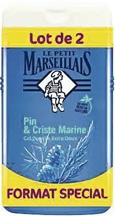 Casino Supermarchés Gel Douche Extra Doux Pin & Criste Marine offre
