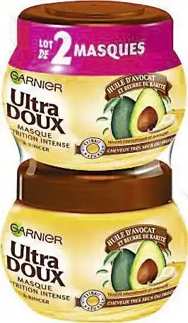 Casino Supermarchés Masque nutrition intense Huile d’Avocat et Beurre de Karité Ultra Doux offre