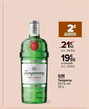 Tanqueray gin