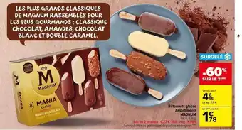 Carrefour Market Bâtonnets glacés assortiments magnum offre