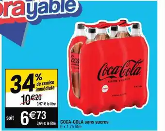 Cora x Carrefour Coca-cola sans sucres offre