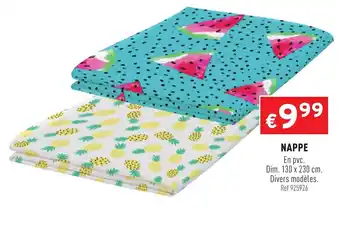 Trafic Nappe offre
