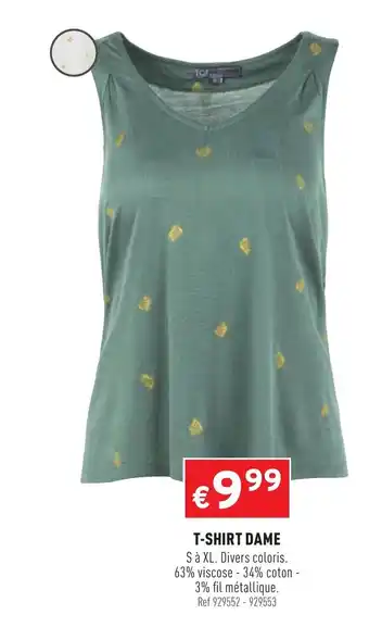 Trafic T-Shirt Dame offre