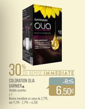 Match Coloration Olia Garnier offre