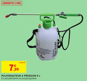 Intermarché Pulvérisateur à pression offre