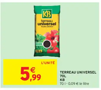 Intermarché Terreau Universel offre