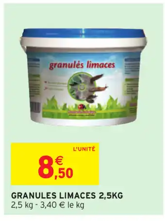 Intermarché Granules Limaces2,5kg offre