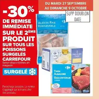 Carrefour Market Poissons carrefour offre