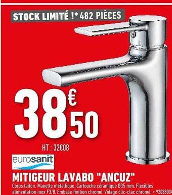 Brico Cash Mitigeur lavabo offre