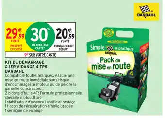 Intermarché Kit de Démarrage offre