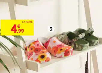Intermarché Sabots de Jardin Fantaise Adulte offre