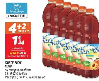 Iced Tea Pêche Netto
