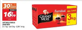 Netto Café Moulu Familial Grand'Mère offre