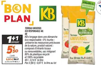 Terreau Universel Eco Responsable 40L KB