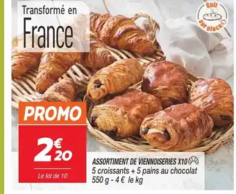 Netto Assortiment de Viennoiseries X10 offre