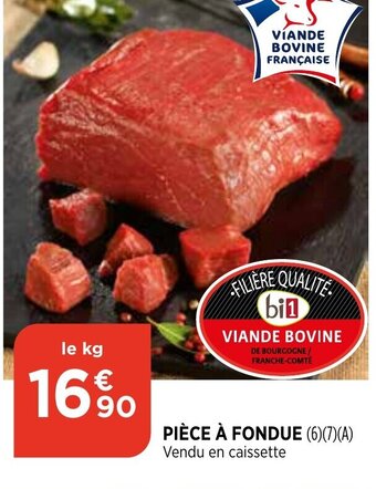 Bi1 Pièce à Fondue offre