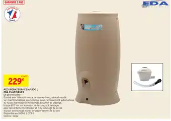 Intermarché Recuperateur D'Eau 500L offre