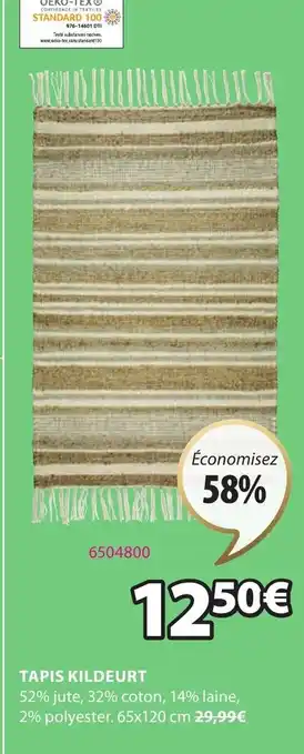 JYSK Tapis Kildeurt offre