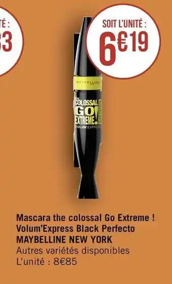 Géant Casino Mascara the colossal Go Extreme offre