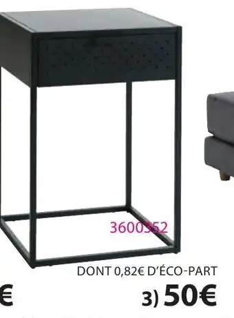JYSK Table de Nuit Virum offre