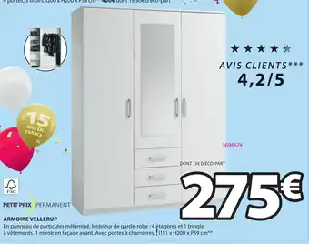JYSK Armoire Vellerup offre