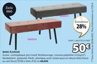 JYSK Banc Rjukan offre
